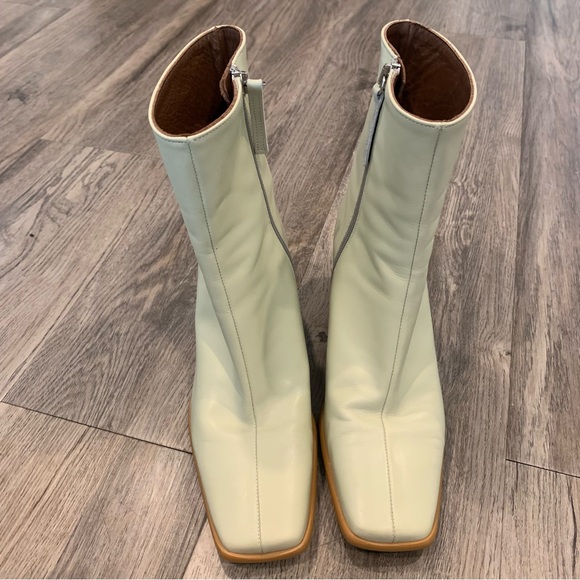 Alohas West Cape Green Leather Boots Women’s 39 8 / 8.5
Heel Spain - Picture 2 of 9